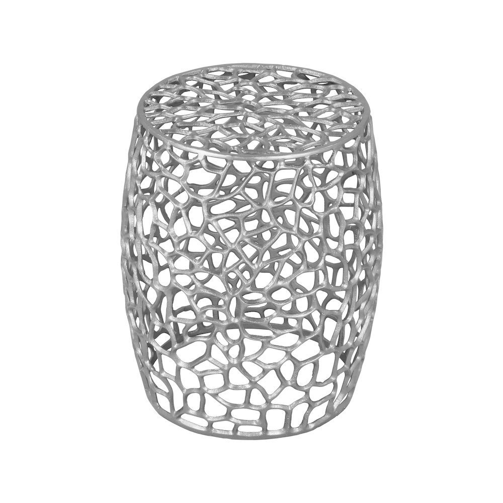 Priya Silver End Table. Picture 3