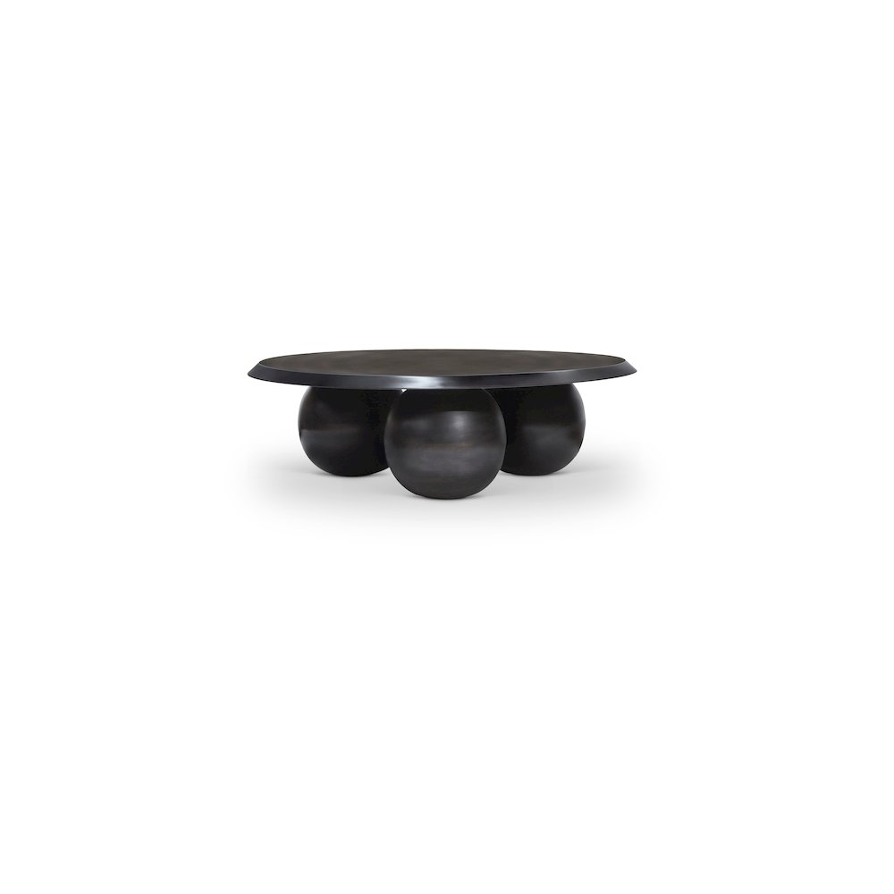 Globus Black Coffee Table. Picture 1