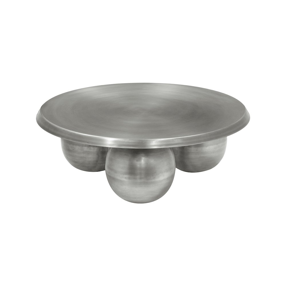 Globus Silver Coffee Table. Picture 3