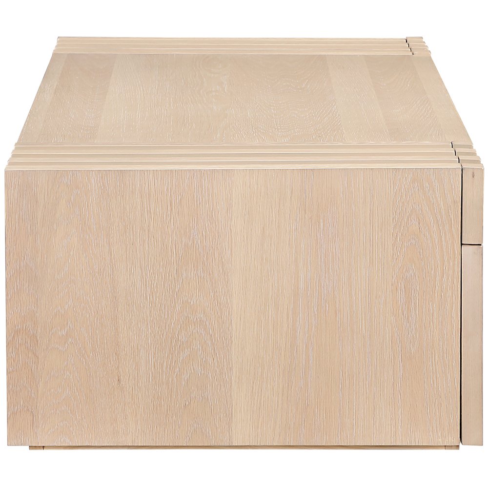 Stanton Natural Oak Veneer And Solid Wood Coffee Table. Picture 8