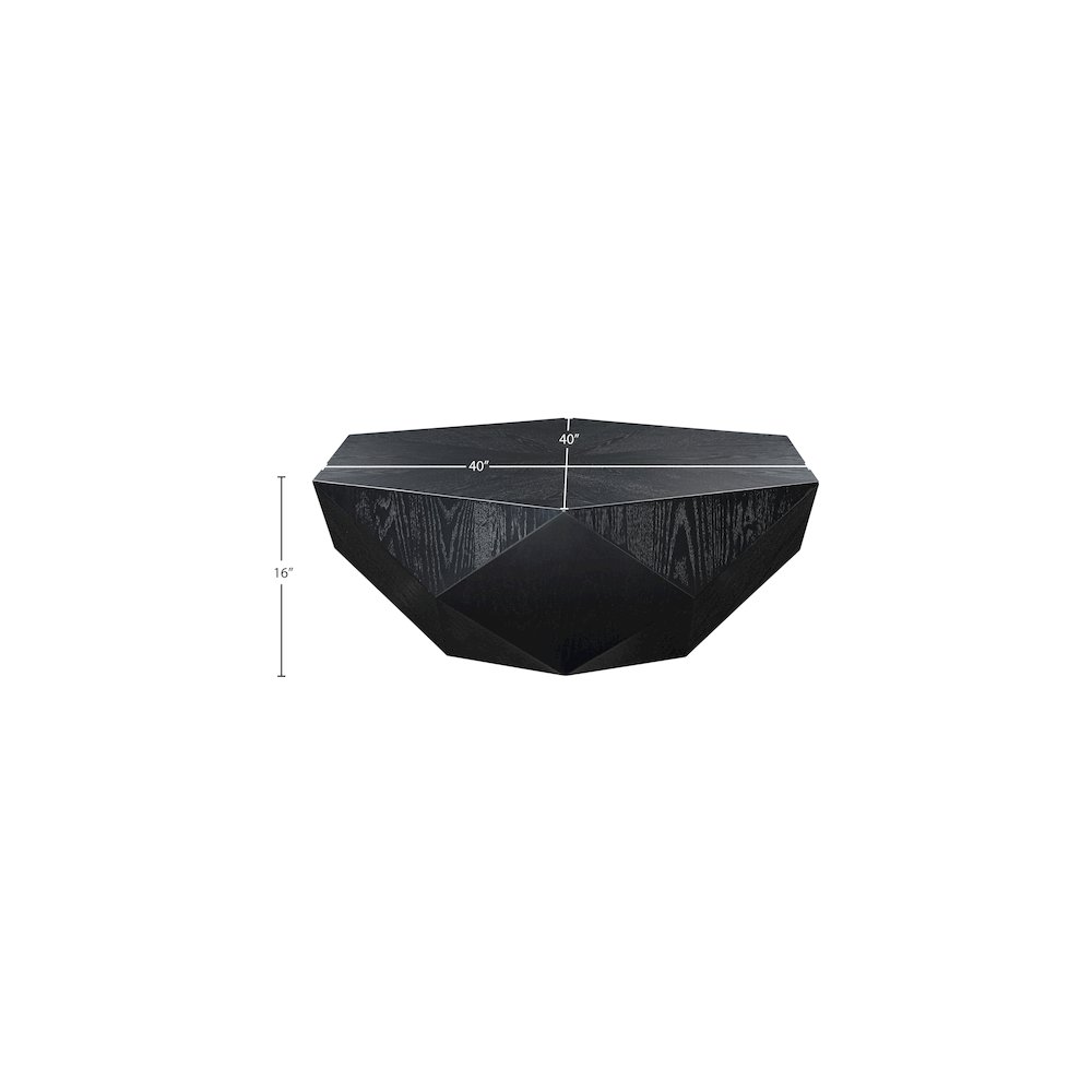 Diamante Black Coffee Table. Picture 7