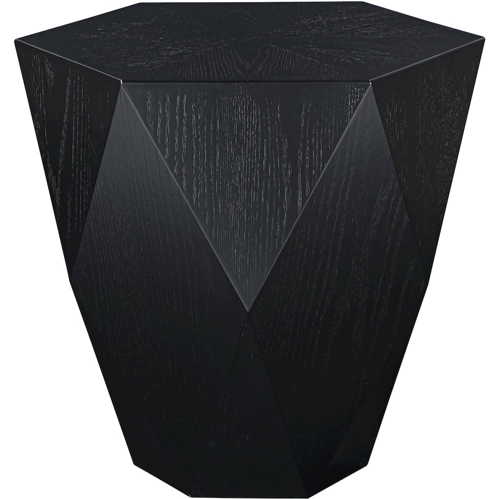 Diamante Black End Table. Picture 3