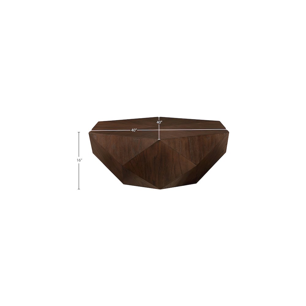 Diamante Brown Coffee Table. Picture 7