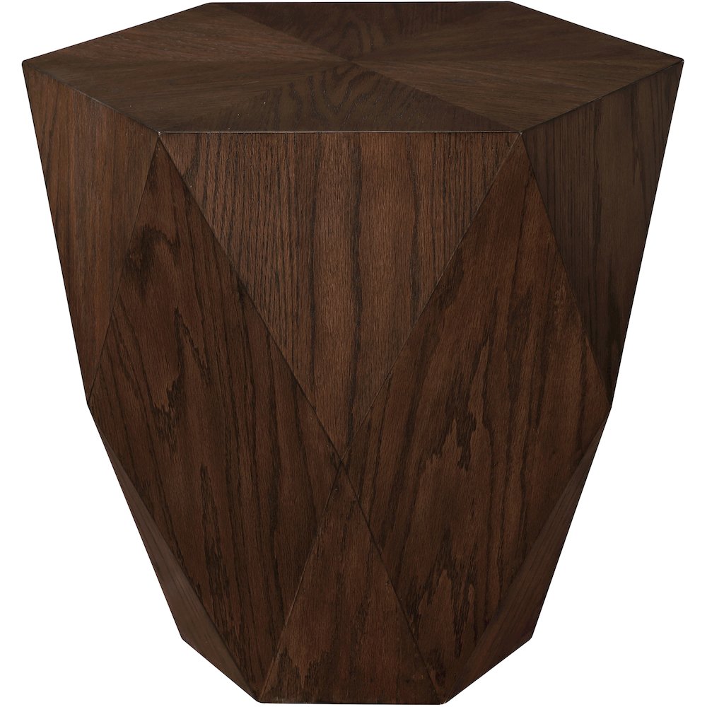 Diamante Brown End Table. Picture 3