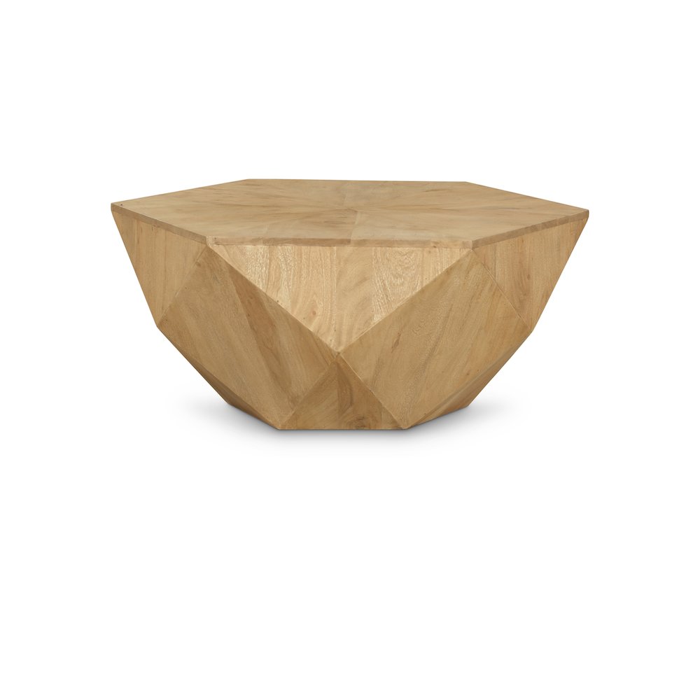 Diamante Oak Coffee Table. Picture 1