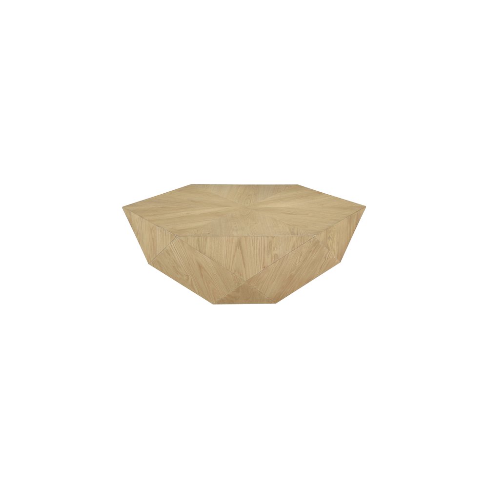 Diamante Oak Coffee Table. Picture 3