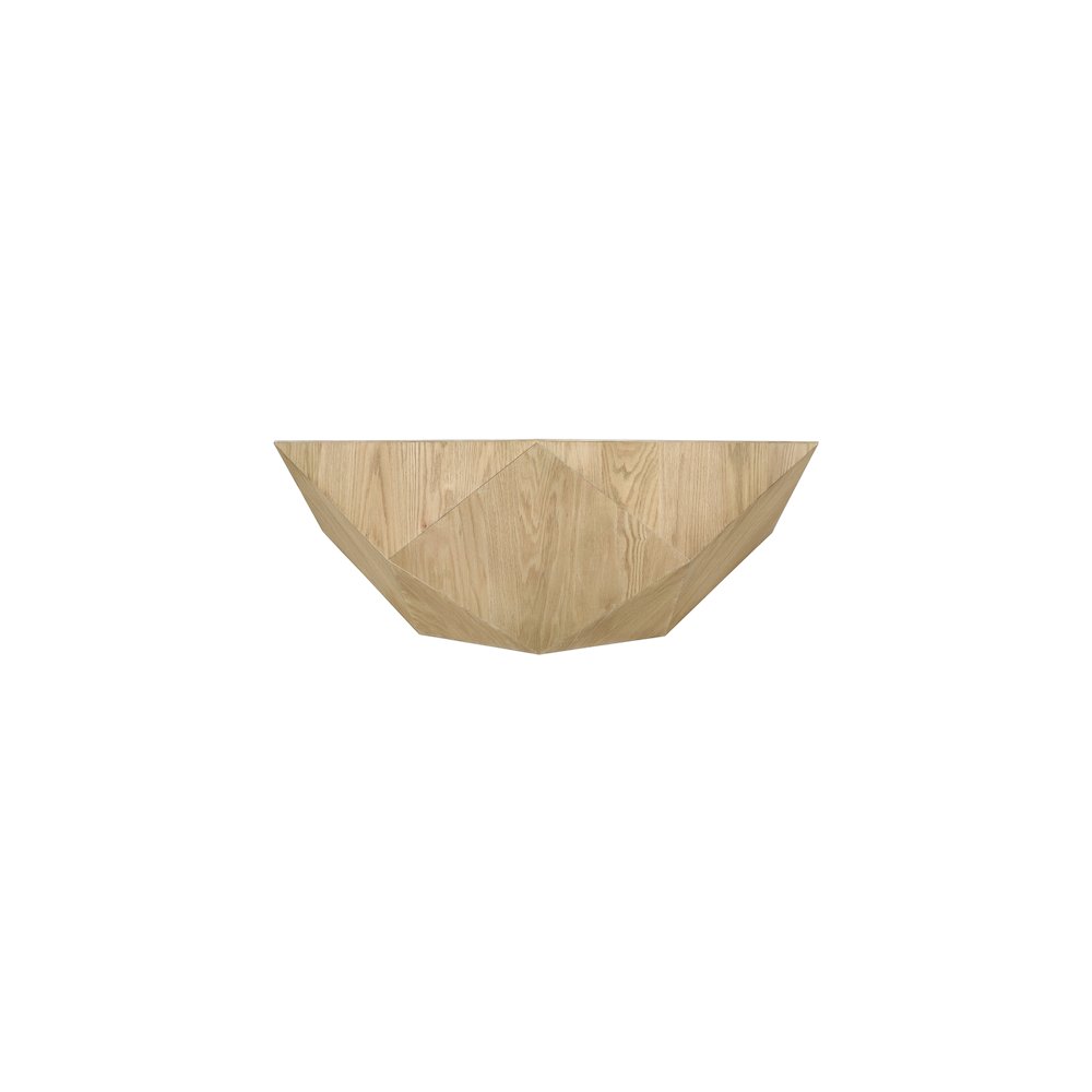 Diamante Oak Coffee Table. Picture 4
