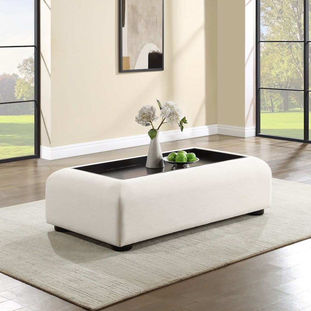 Diana Cream Coffee Table. Picture 2