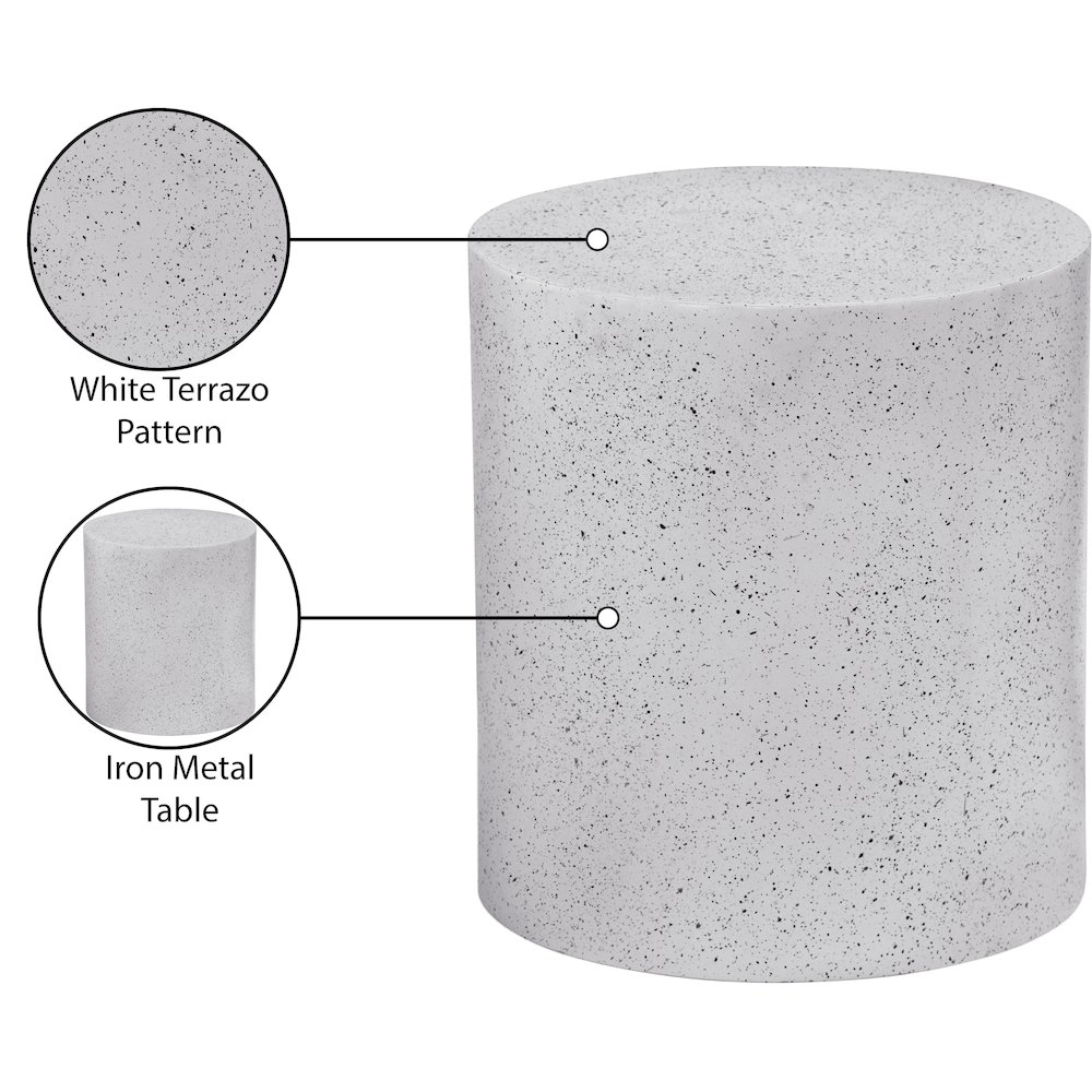 Terrazo End Table. Picture 7