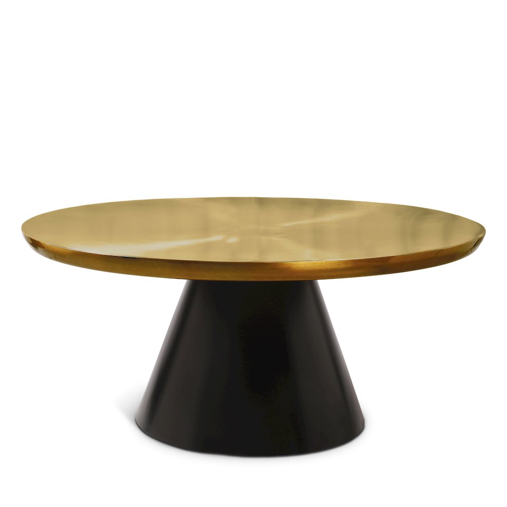 Martini Gold Iron Coffee Table. Picture 1