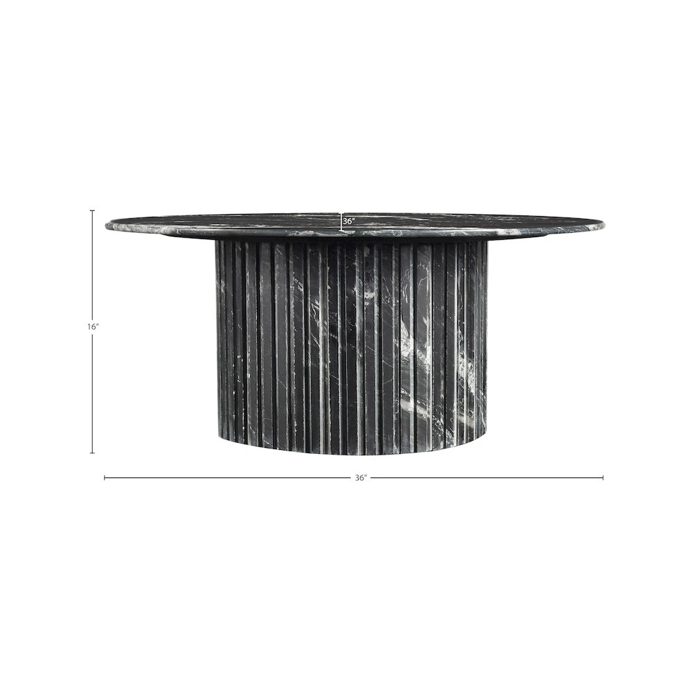 Genoa Black Coffee Table. Picture 9