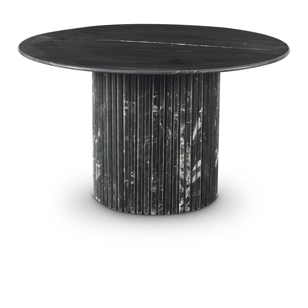 Genoa Black Dining Table. Picture 1