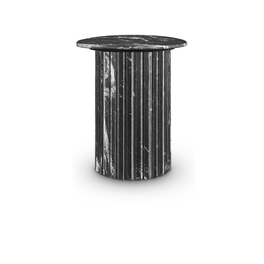 Genoa Black End Table. Picture 1