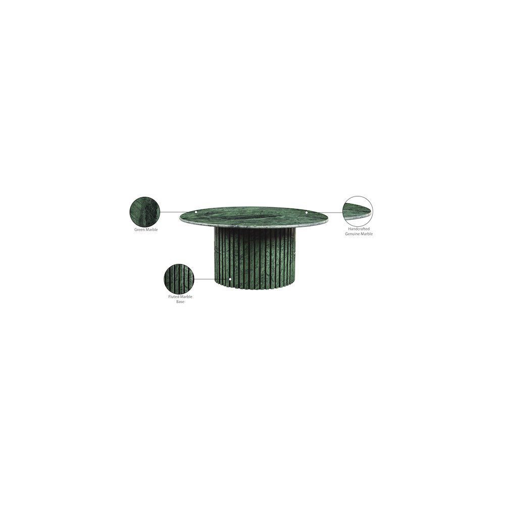 Genoa Green Coffee Table. Picture 10