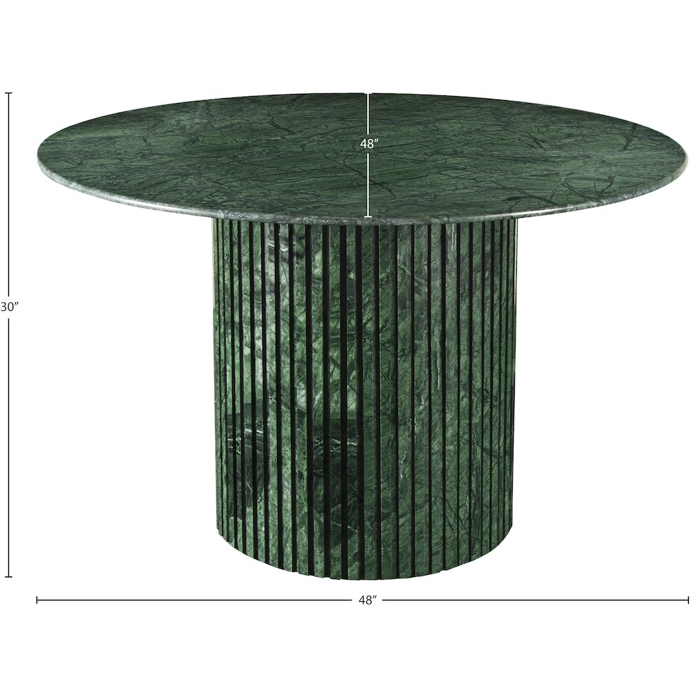 Genoa Green Dining Table. Picture 9