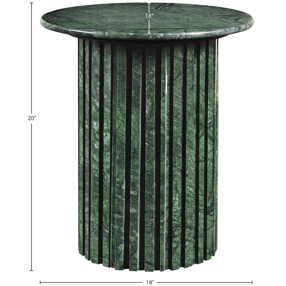 Genoa Green End Table. Picture 9