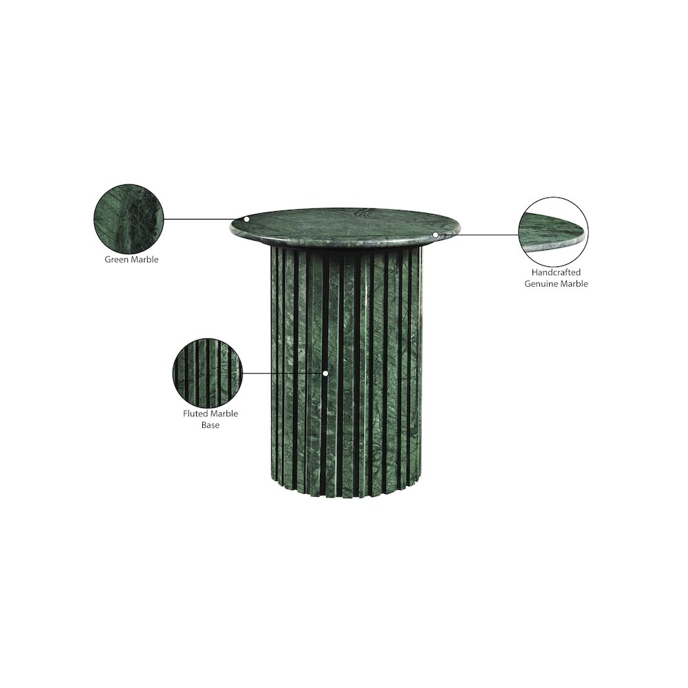Genoa Green End Table. Picture 10