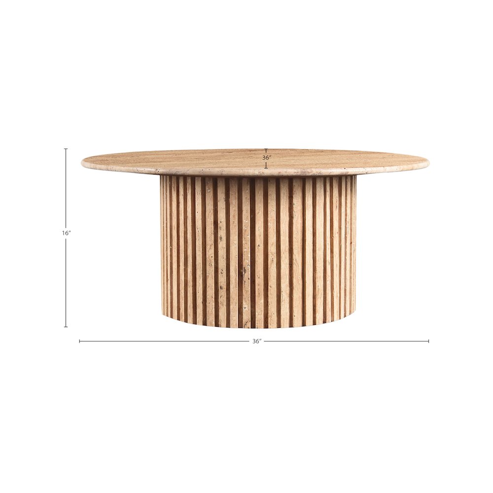 Genoa Beige Coffee Table. Picture 9