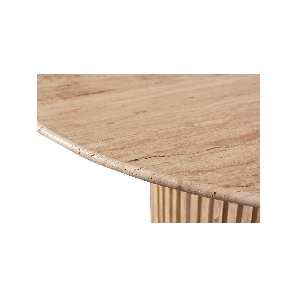 Genoa Beige Dining Table. Picture 5