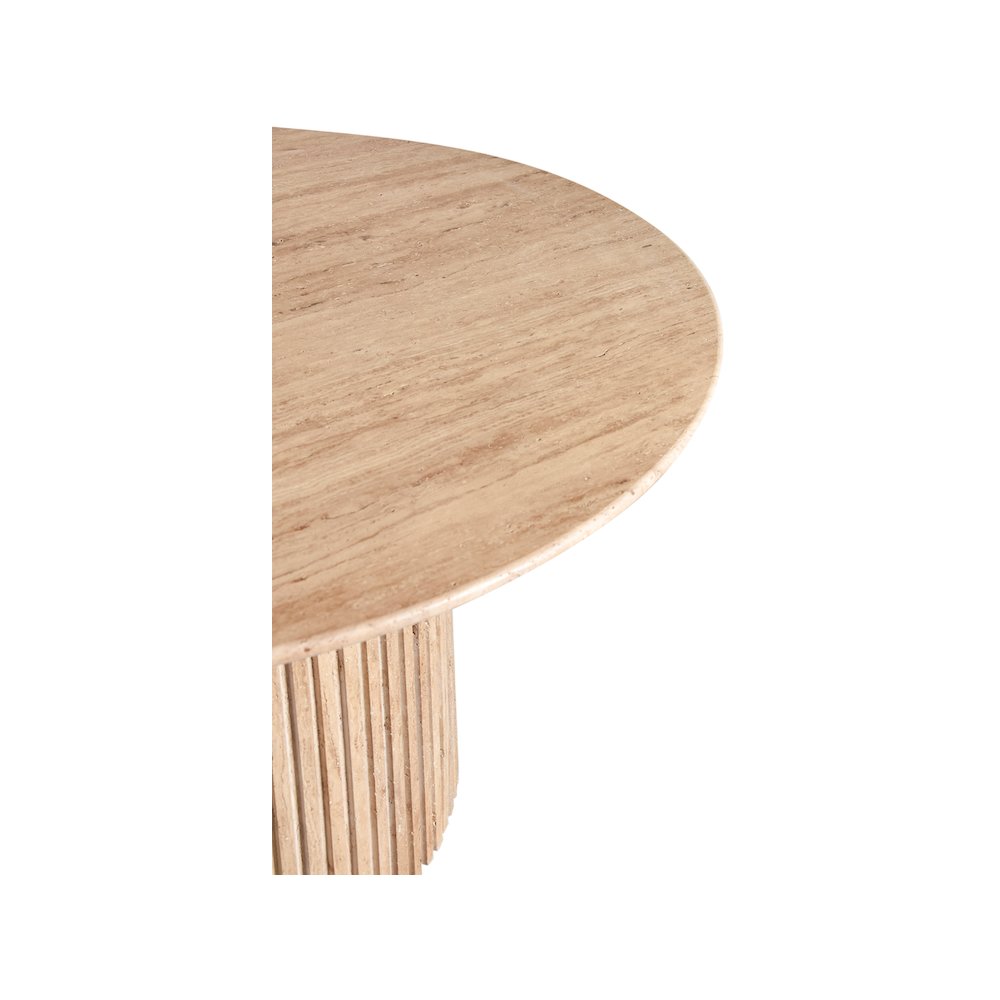 Genoa Beige Dining Table. Picture 7