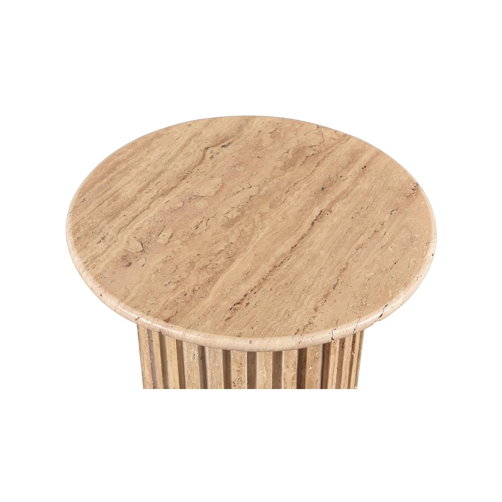 Genoa Beige End Table. Picture 7