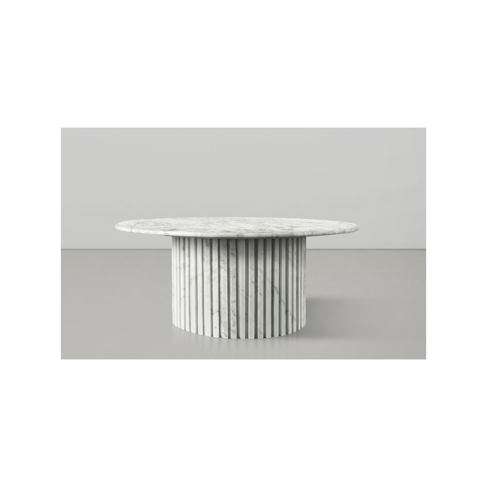 Genoa White Coffee Table. Picture 2