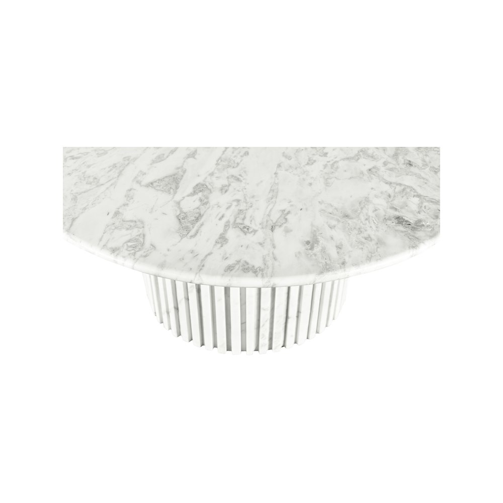 Genoa White Coffee Table. Picture 7