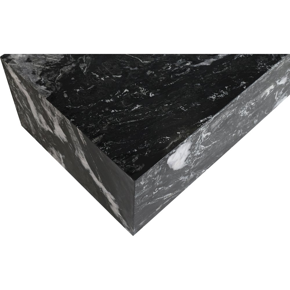 Bolzano Black Marble Coffee Table. Picture 6