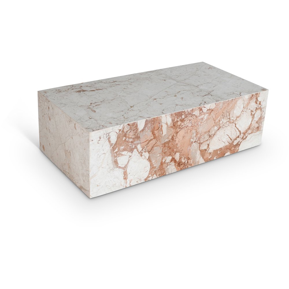 Bolzano Cream Marble Coffee Table. Picture 1