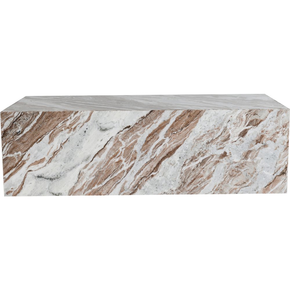 Bolzano Brown Marble Coffee Table. Picture 2