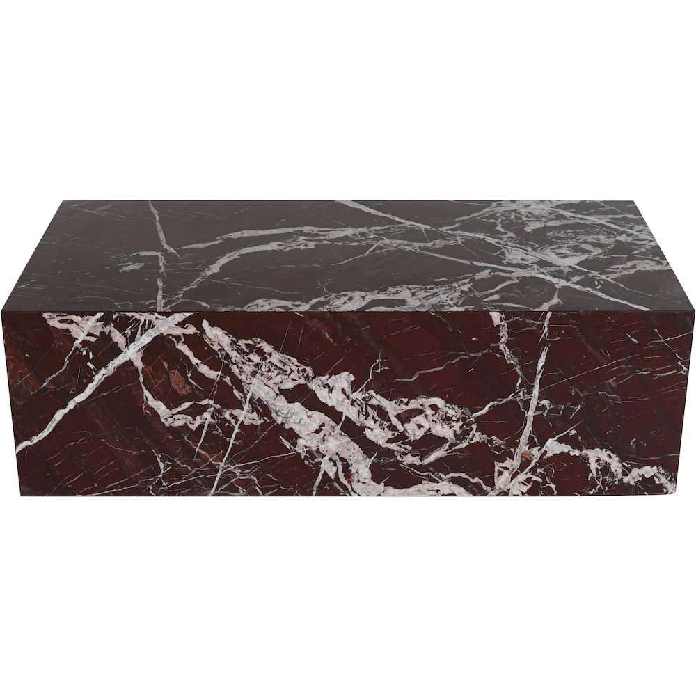 Bolzano Red Marble Coffee Table. Picture 5