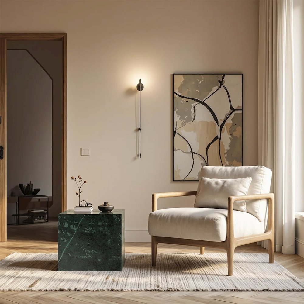 Bolzano Green End Table. Picture 2