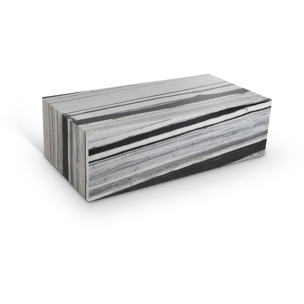 Bolzano Black Marble Coffee Table. Picture 1