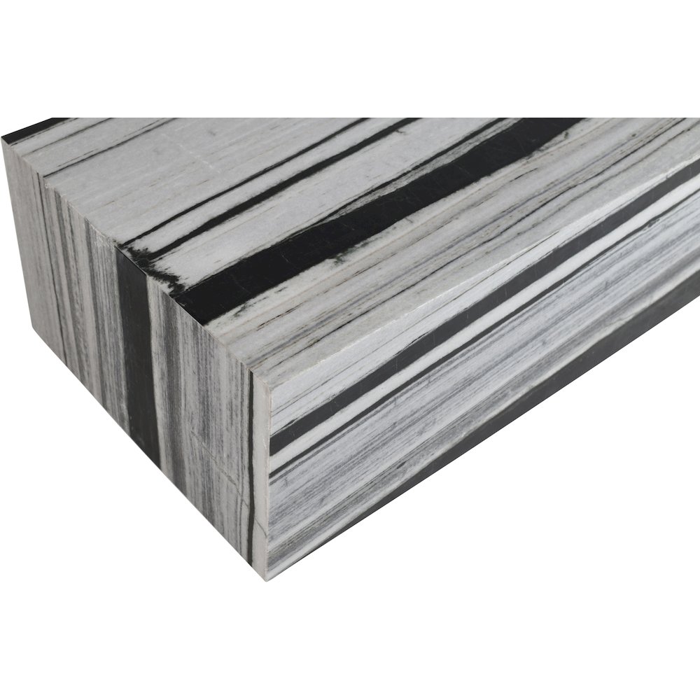 Bolzano Black Marble Coffee Table. Picture 4