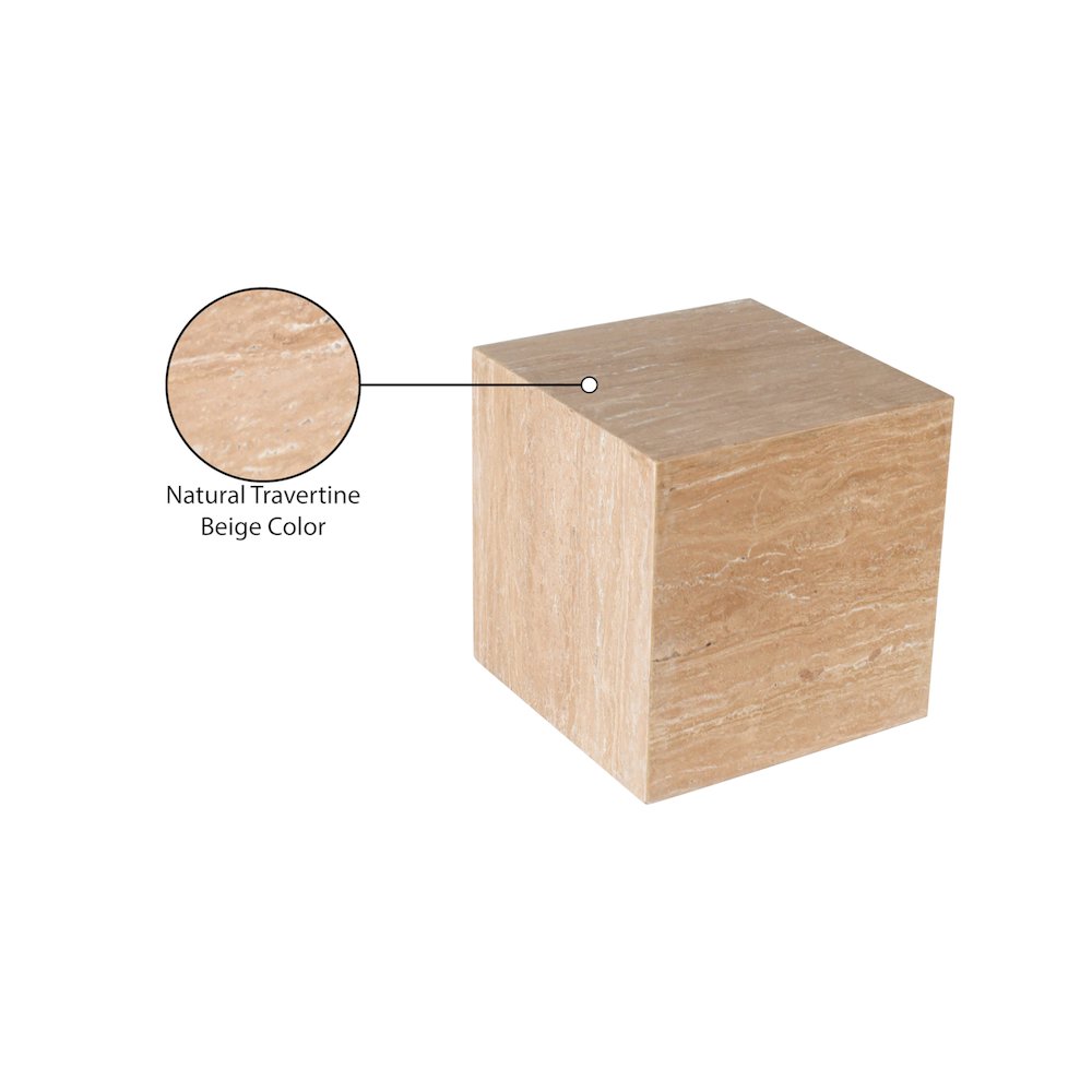 Bolzano Beige End Table. Picture 10