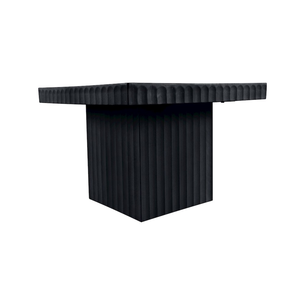 Spencer Black Oak Veneer Coffee Table. Picture 3