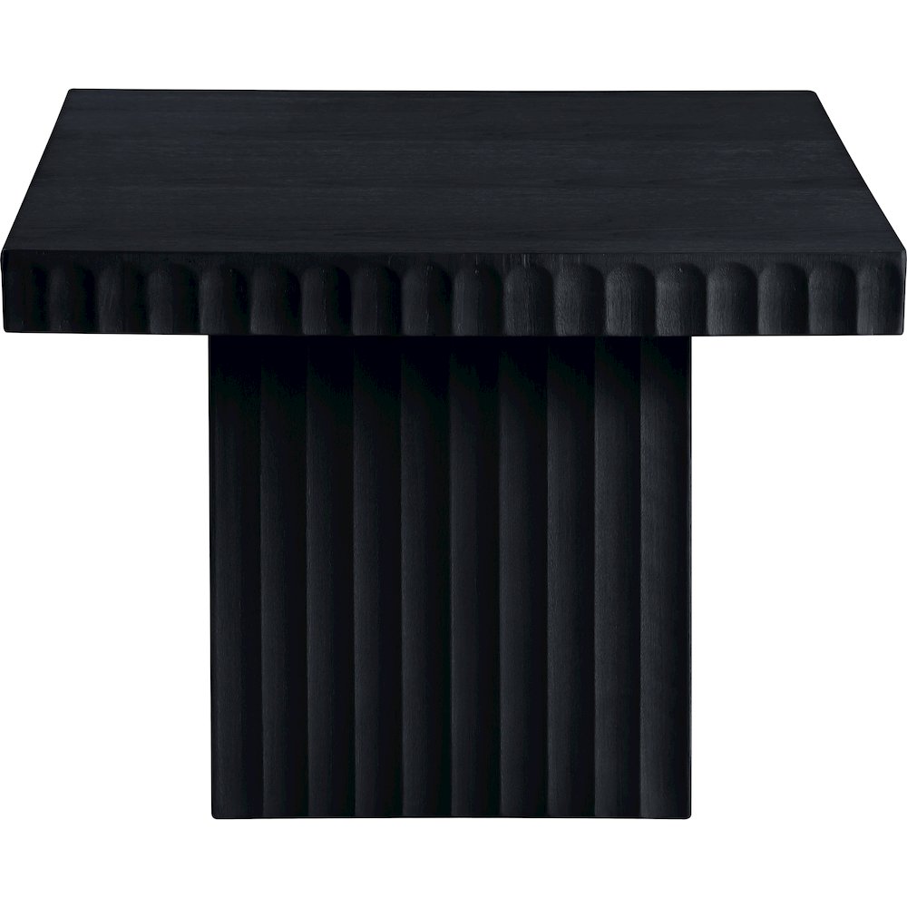 Spencer Black Oak Veneer Coffee Table. Picture 4