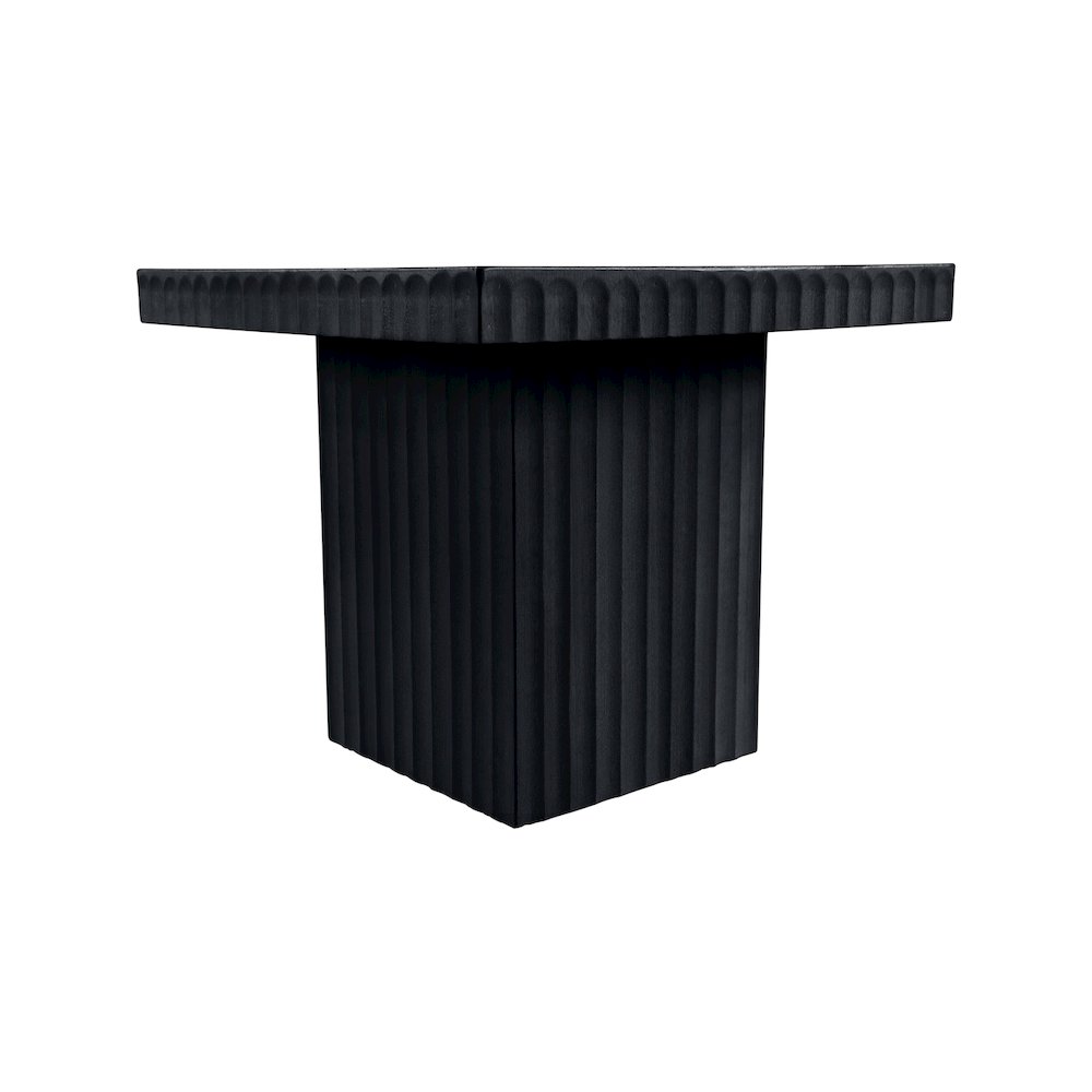 Spencer Black Oak Veneer Coffee Table. Picture 3