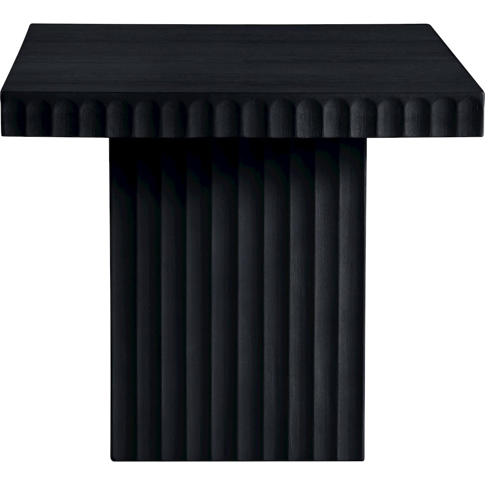 Spencer Black Oak Veneer Coffee Table. Picture 4