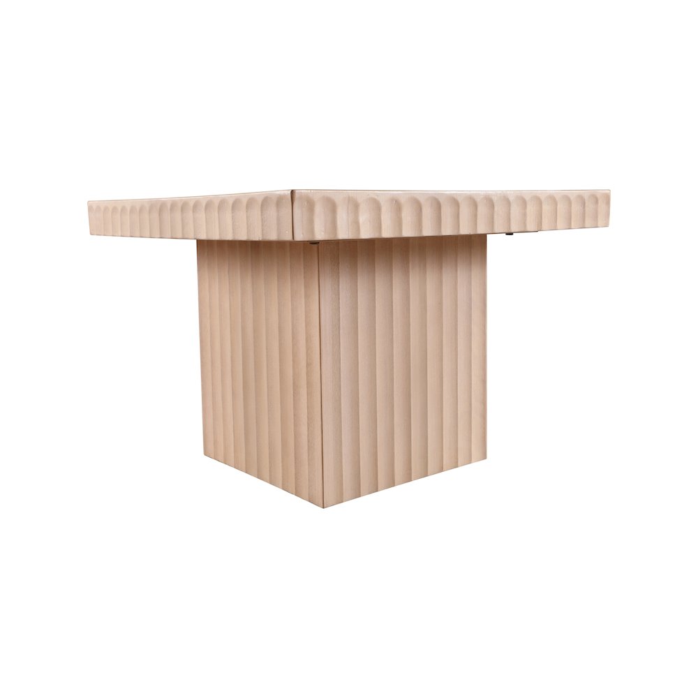 Spencer Natural Oak Veneer Coffee Table. Picture 3