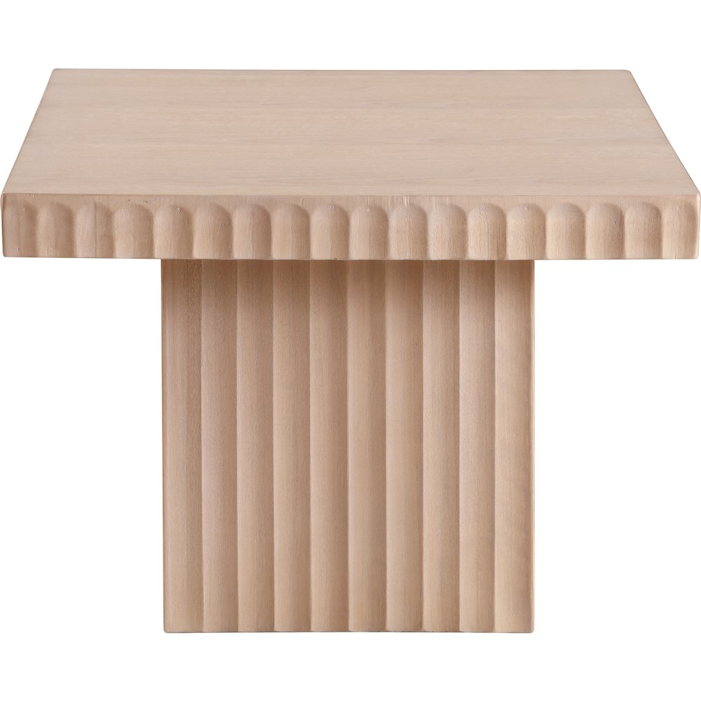 Spencer Natural Oak Veneer Coffee Table. Picture 4