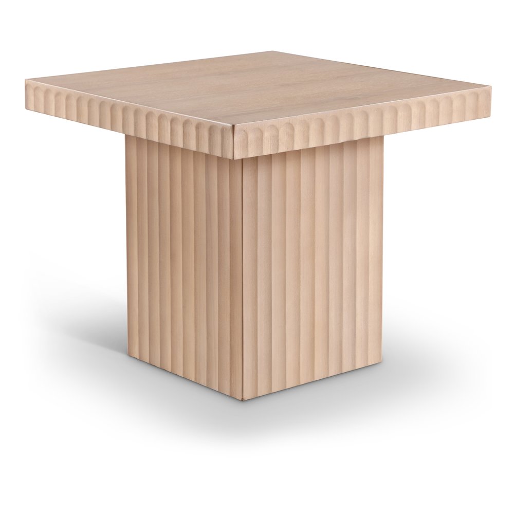 Spencer Natural Oak Veneer Coffee Table. Picture 1