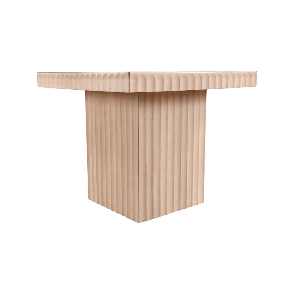 Spencer Natural Oak Veneer Coffee Table. Picture 3