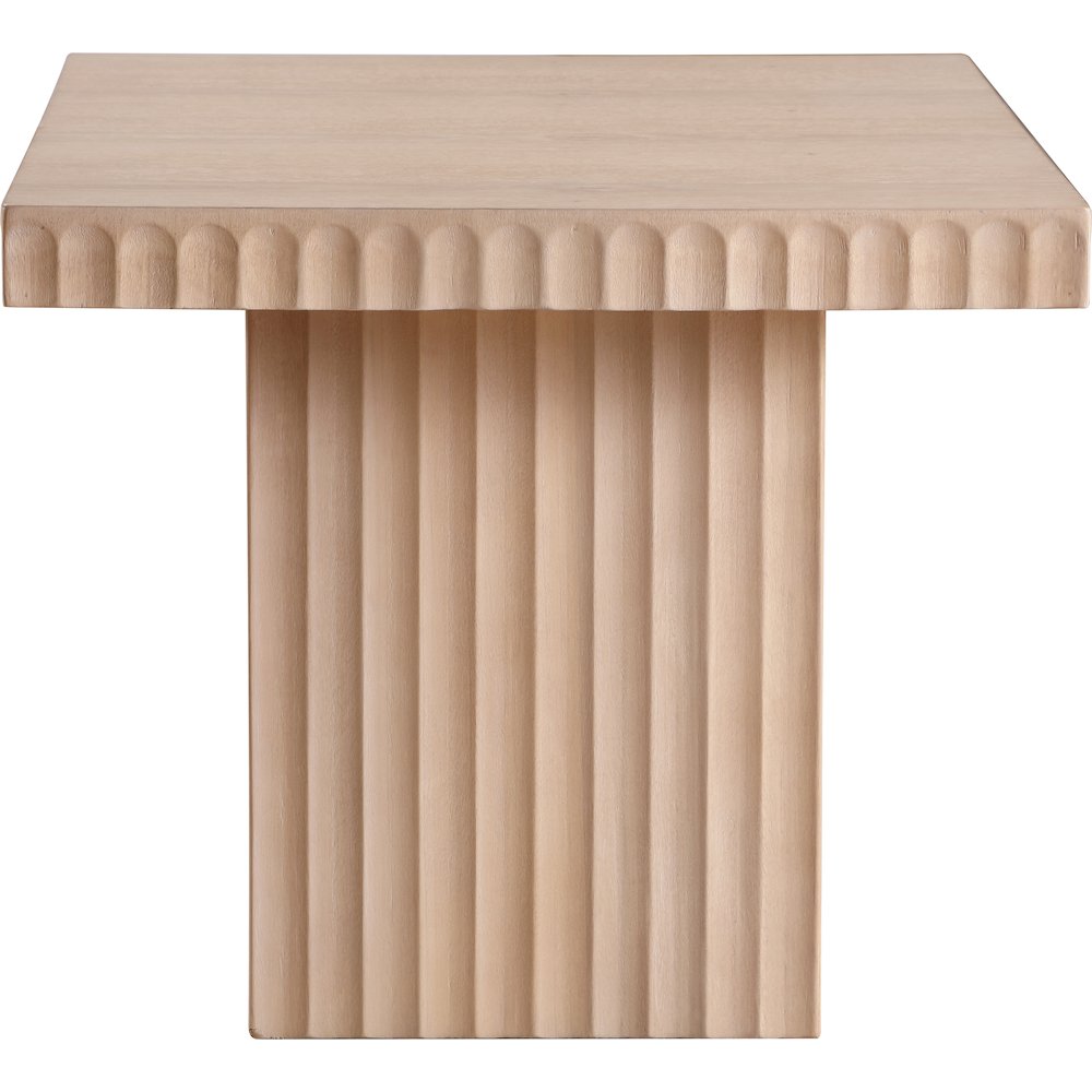 Spencer Natural Oak Veneer Coffee Table. Picture 4