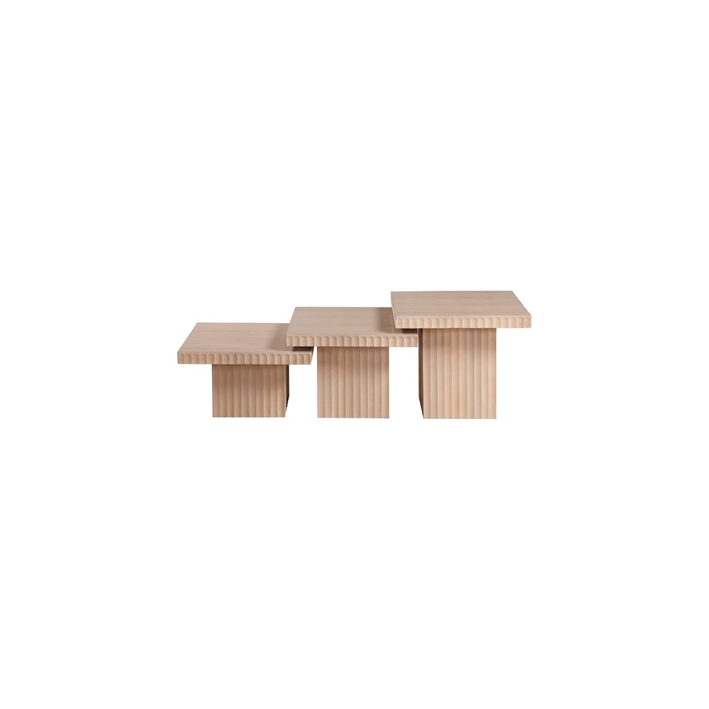 Spencer Natural Oak Veneer Coffee Table. Picture 7