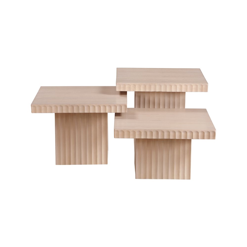 Spencer Natural Oak Veneer Coffee Table. Picture 8