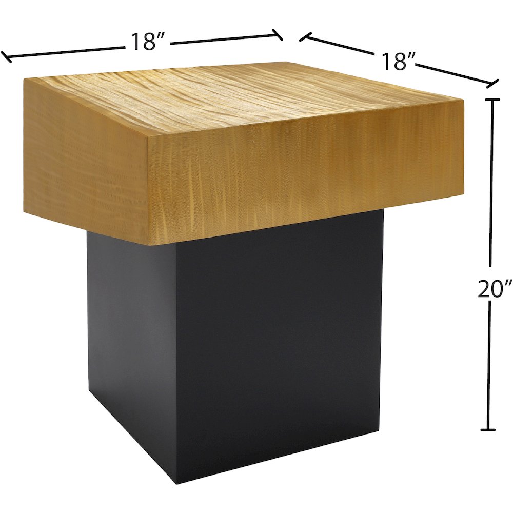 Palladium Gold End Table. Picture 8