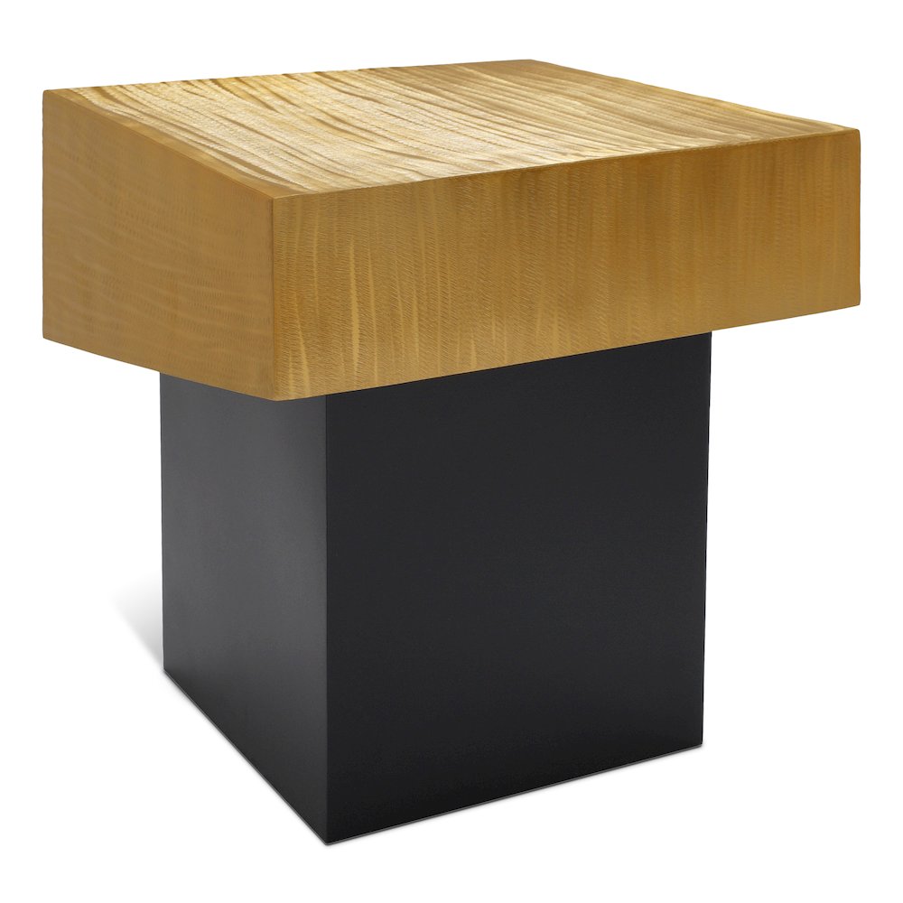 Palladium Gold End Table. Picture 1