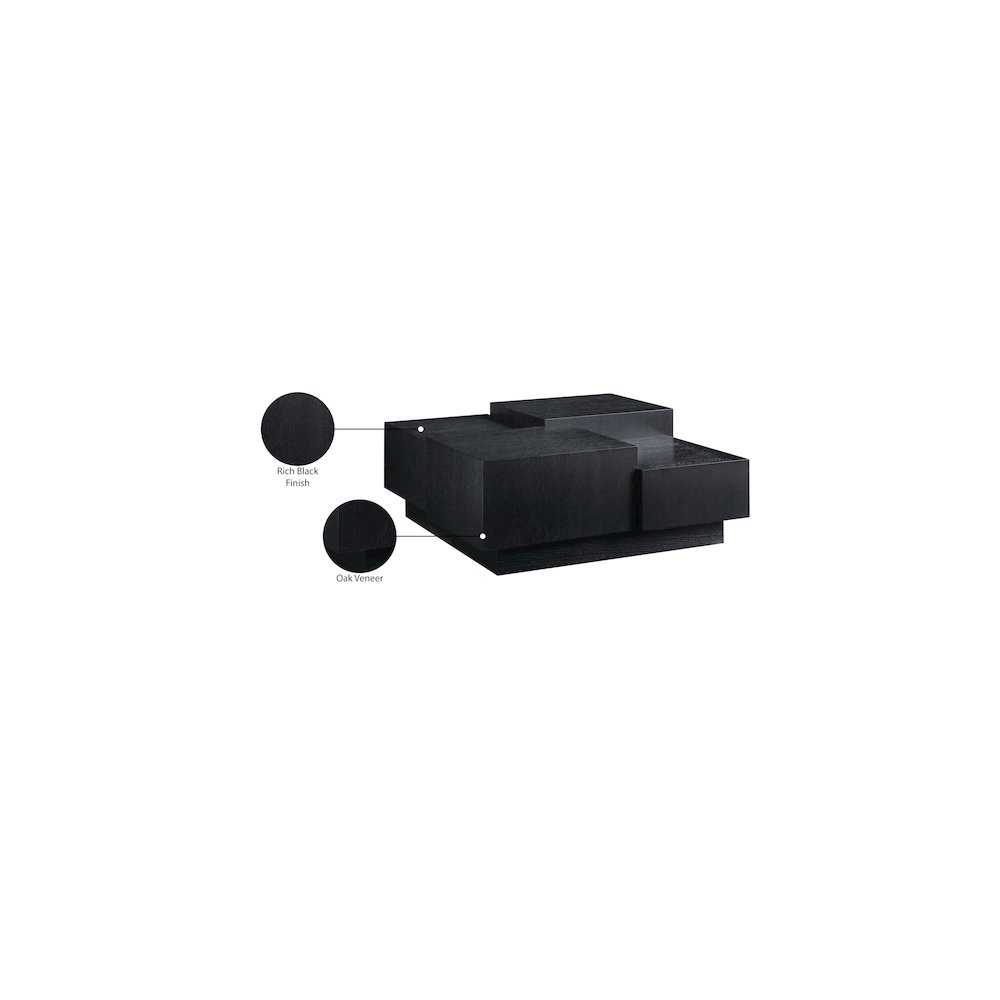 Mateo Black Coffee Table. Picture 8