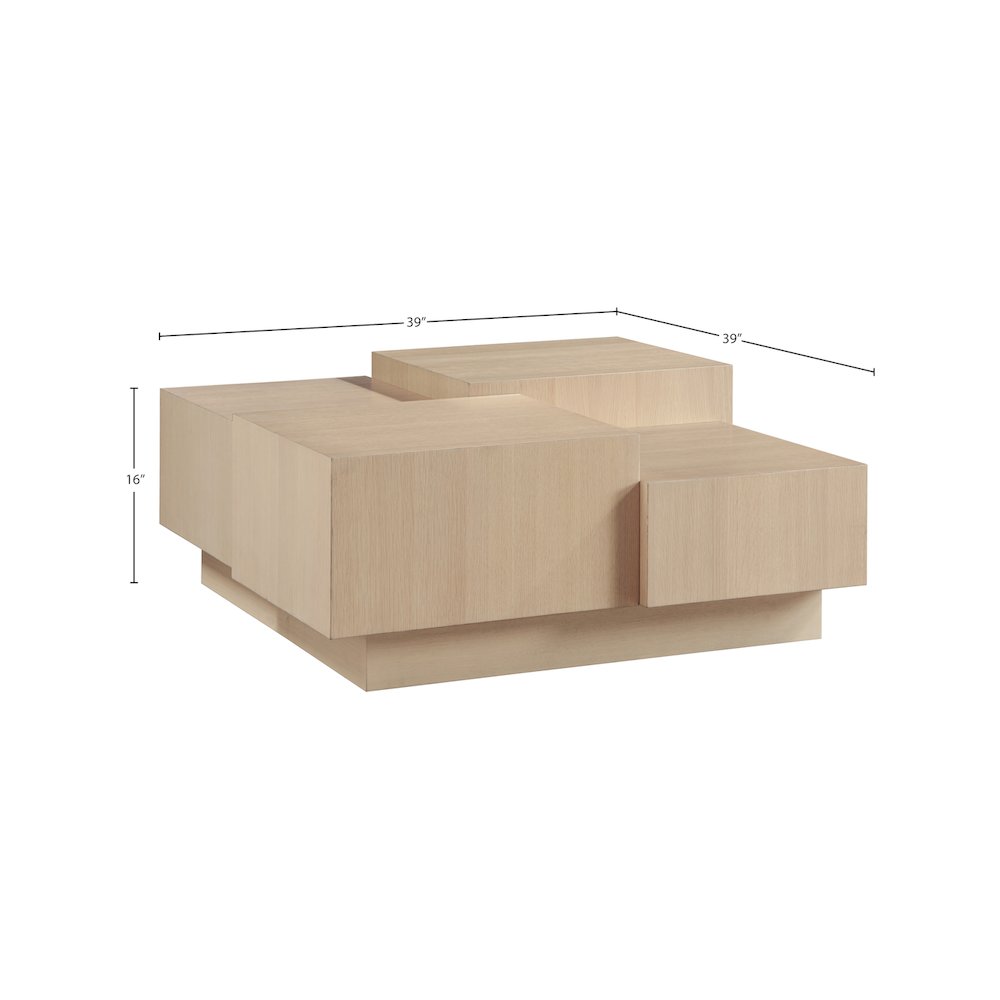 Mateo Natural Coffee Table. Picture 7